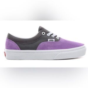 Vans Women's Lavender and Charcoal Sneakers